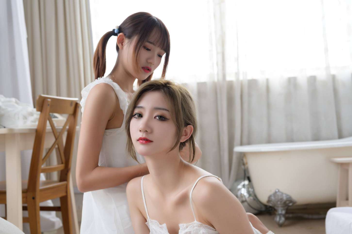 图片[4]-【免费】弹尤克里里的双马尾齐刘海女孩【35P】20024-野途图库