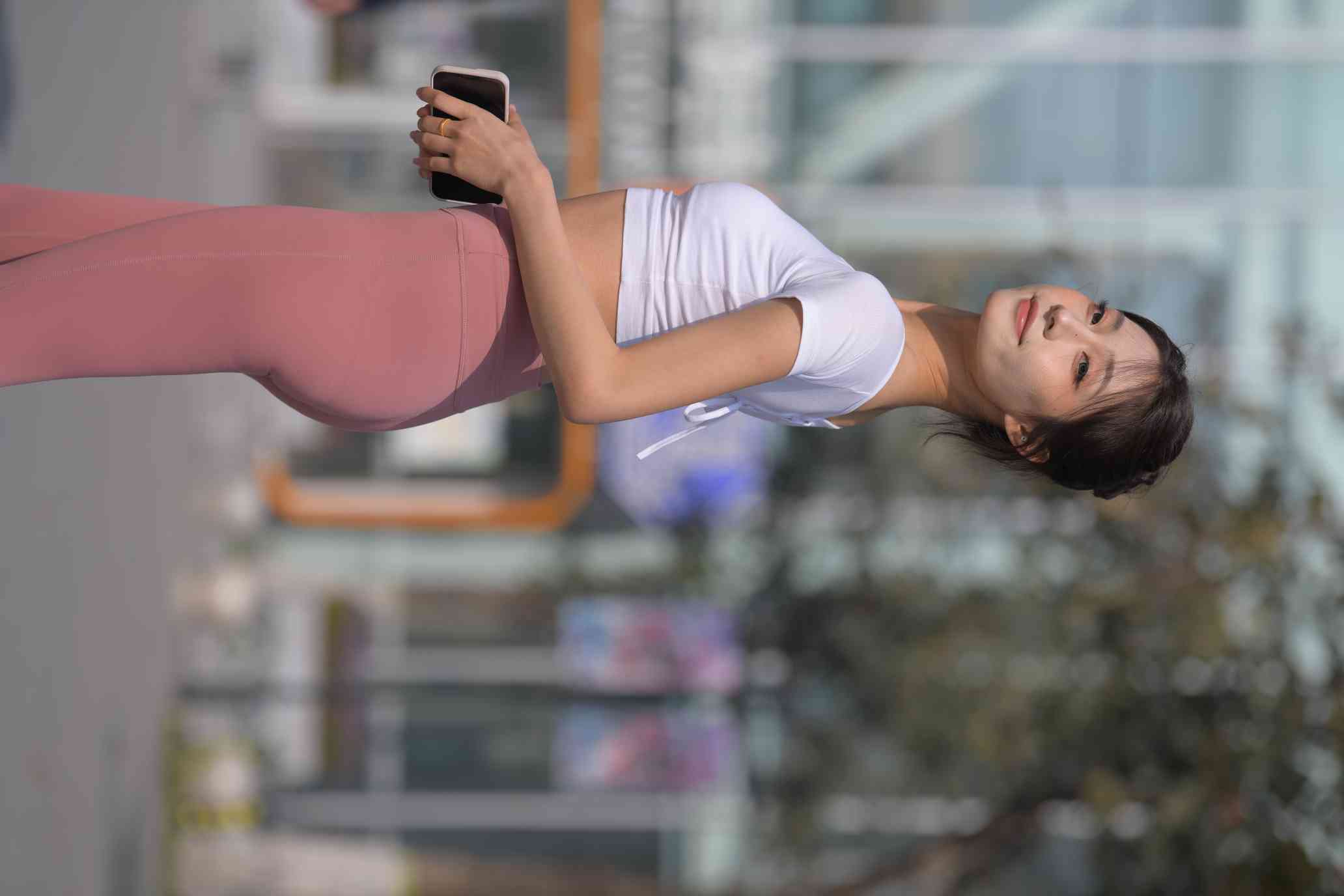 图片[5]-很漂亮的瑜伽裤女孩【419P】04013-野途图库