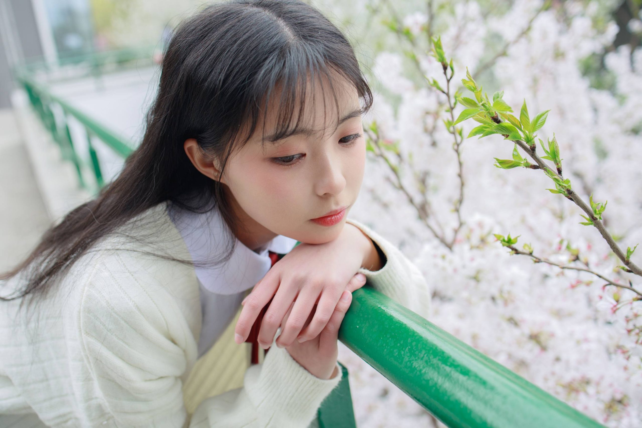 图片[6]-甜美可人的白丝姑娘【127P】20011-野途图库