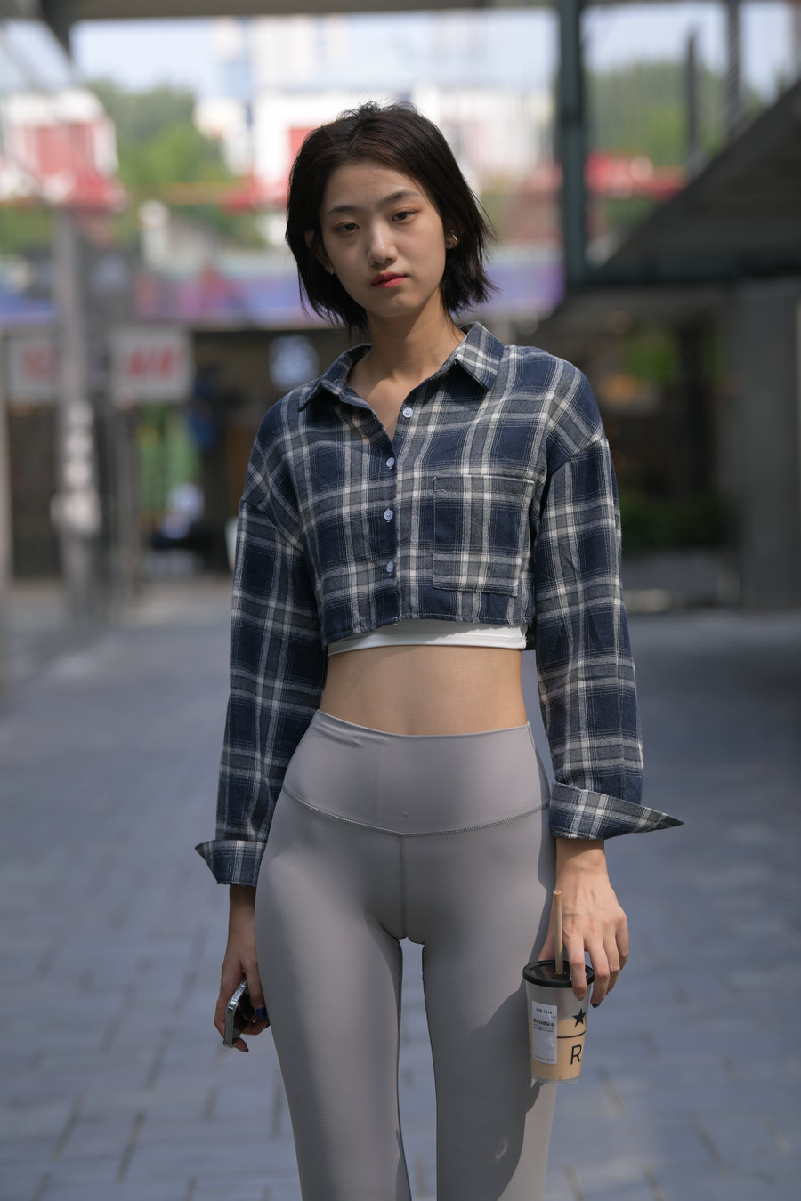 图片[1]-短发瑜伽裤女学生J2790 474P-9.47GB-野途图库