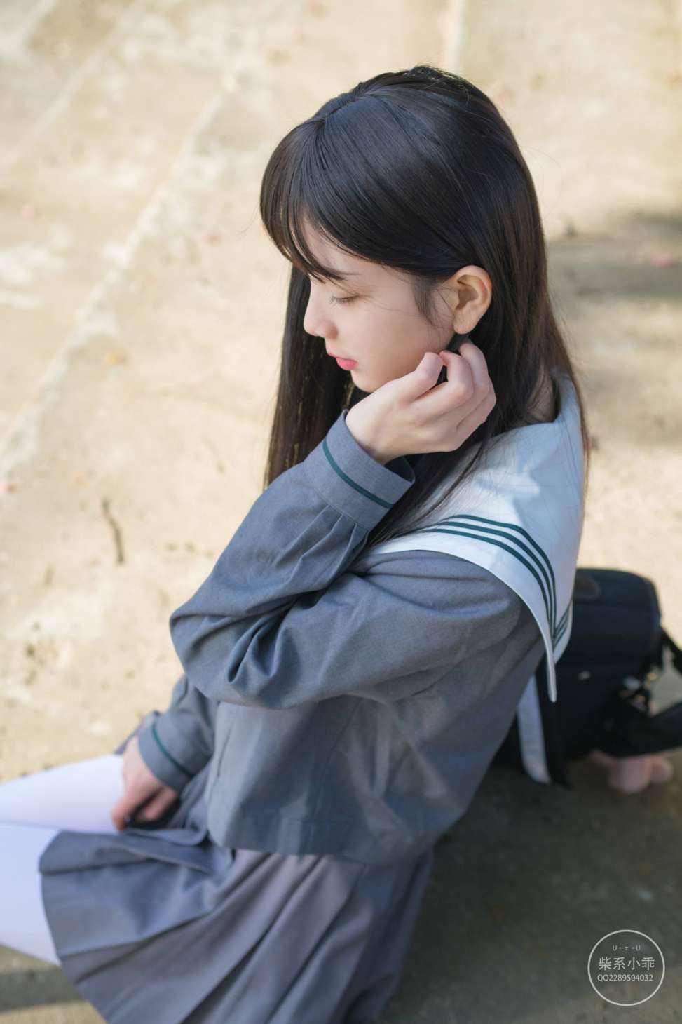 图片[3]-白丝清纯少女真的太可爱了【60P】20001-野途图库