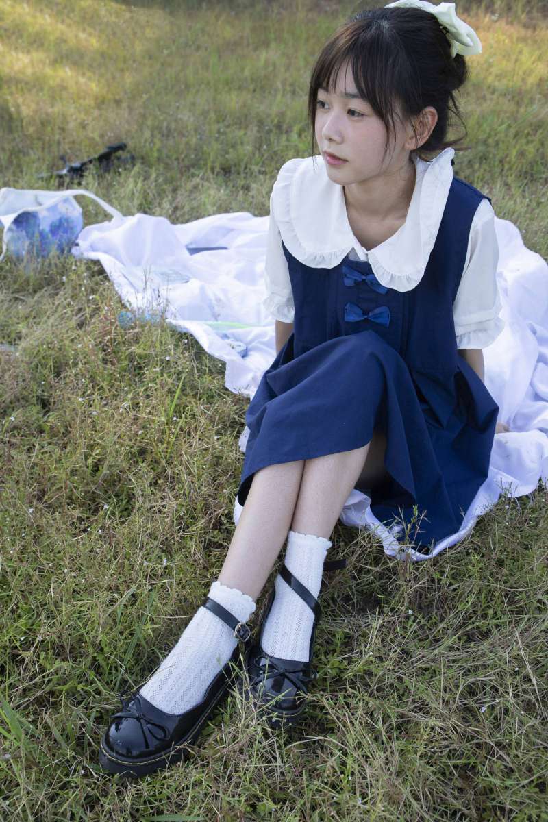 图片[6]-非常甜美的牛仔裙女孩【226P】20021-野途图库