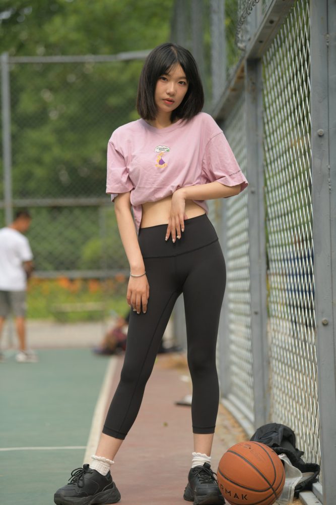 图片[3]-穿瑜伽裤打篮球的大三女孩J2198 463P1V-18.6GB-野途图库