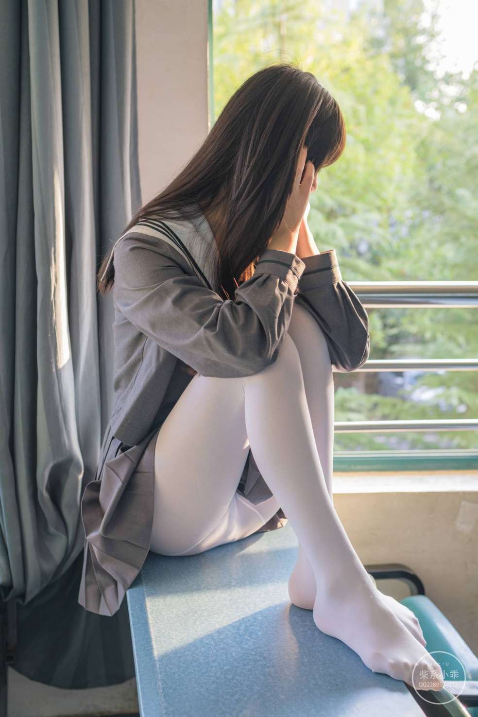 图片[4]-白丝清纯少女真的太可爱了【60P】20001-野途图库