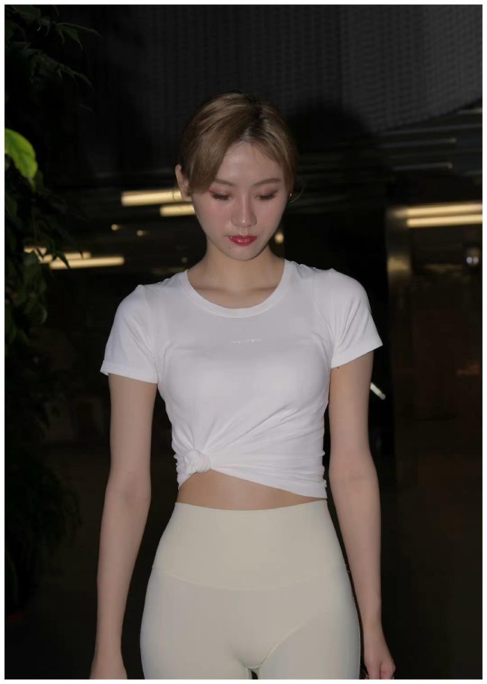 图片[4]-白色瑜伽裤女孩J2213 190P2V-14.6GB-野途图库