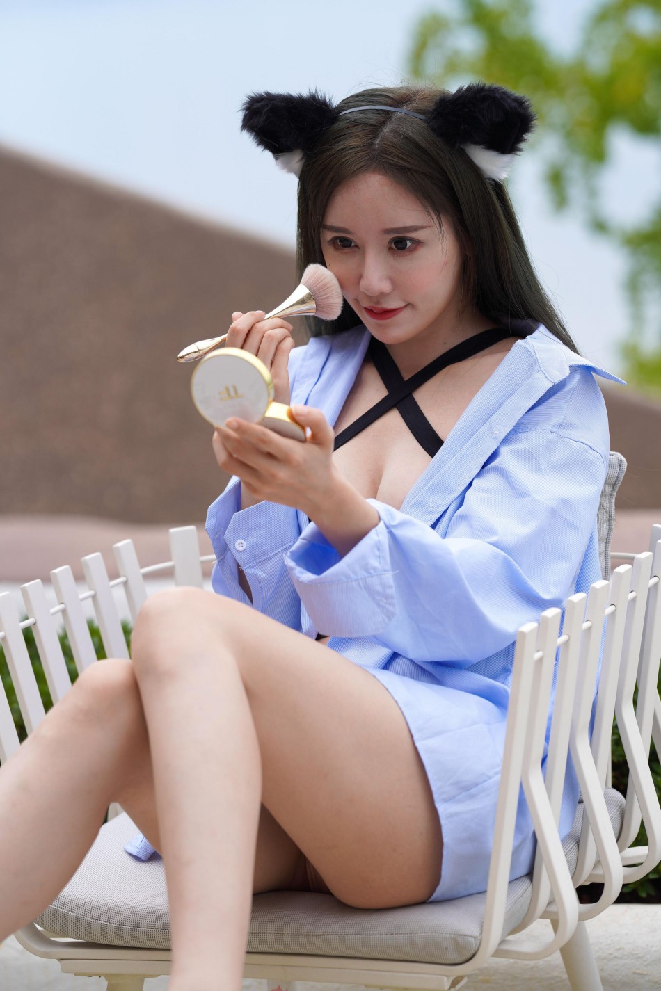 图片[5]-可爱的猫耳朵比基尼美少女【394P】00043-野途图库