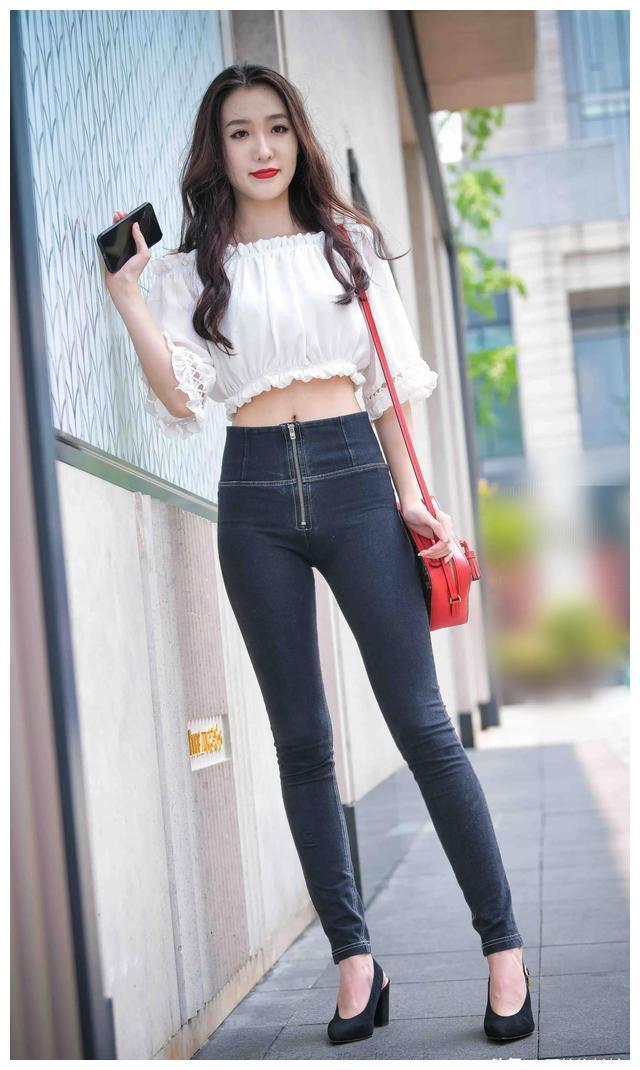 图片[4]-紧身牛仔裤卷发姑娘 J1726 103P-2.28GB-野途图库