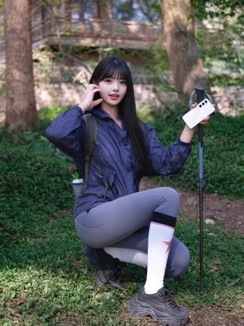 图片[6]-爱爬山的瑜伽裤MM，太甜美了！~-野途图库