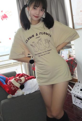图片[10]-网格丝袜的清纯双马尾小姑娘-野途图库