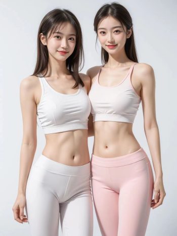 图片[18]-AI瑜伽裤清纯妹子系列图-野途图库