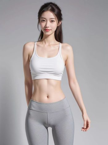 图片[10]-AI瑜伽裤清纯妹子系列图-野途图库