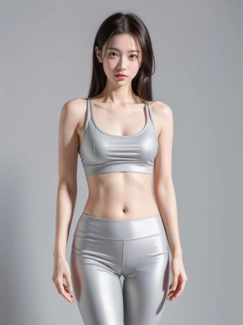 图片[11]-AI瑜伽裤清纯妹子系列图-野途图库